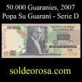 Billetes 2007 2- 50.000 Guaranes